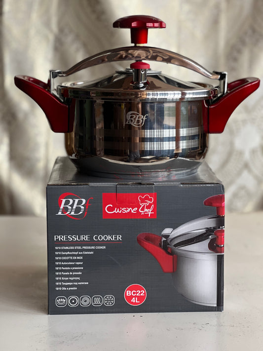 Cocotte minute BBF 4L en inox 18/10